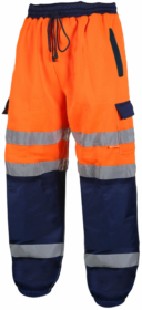 A photo of Orange & Navy Superior Hi Vis Joggers